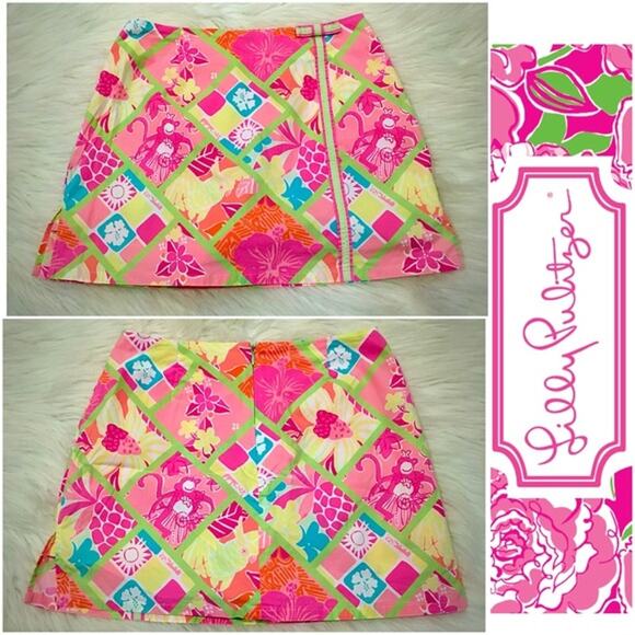Lilly Pulitzer Diamond Head Patch Skirt‎ - Picture 1 of 8